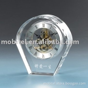 Crystal Desk &amp; Table Clock (M-5026)